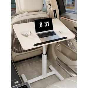 차량용 테이블 자동차 앞좌석 수납 태블릿 이동식 식탁 흰색 스타리아 노트북 색상