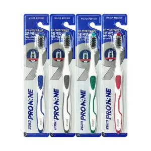 2080 프로나인 칫솔 24개 (색상랜덤발송) / 부드러운모 미세모 개별포장