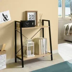 우드2단선반 다용도미니 철제책상 주방수납 작은 낮은 (WE67163)