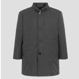 [갤럭시라이프스타일](GC593TM023) 25FW 윈터 경량 다운 트렌치 - 그레이