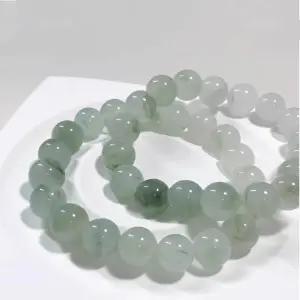 비취옥 천연석 원석 옥팔찌 여름 쥬얼리 악세사리