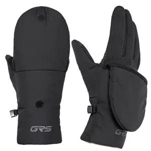 핑거커버 이중 방한장갑 남여공용-손가락 부분 이중 커버하는 MTB 자전거 등산 낚시 운동 스포츠 러닝 동계용 장갑