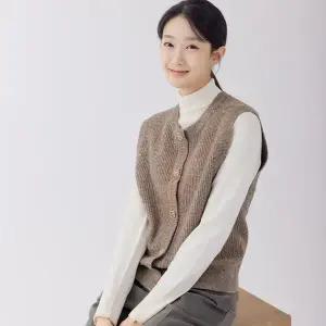 [지센] 2컬러 피어로즈 스팽클 비즈 라운드 베스트 LFKTOA91_P410376086