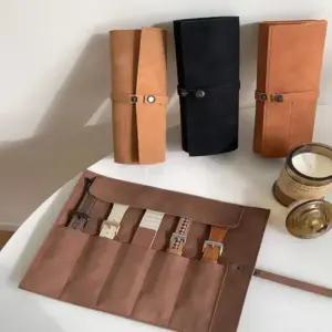 (빠른배송) 시계줄보관함 더 시계줄파우치 시계상자 박스 분리형 워치스트랩 소프트 파우치 4컬러