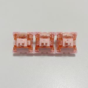 LEOBOG 무소음 스위치 기계식 키보드 리니어 5핀 프리루브드 POM 커스텀 코튼 캔디 MX F75