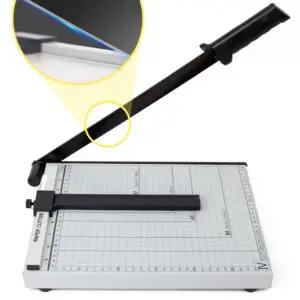 문서 재단기 수동 서류 정밀 종이 재단기 절단기 휴대용 사무용