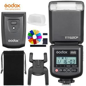 Godox TT520III THINKLITE Canon EOS 90D 용 Nikon Pentax Olympus DSLR 카메라 플래시 무선 스피드 라이트