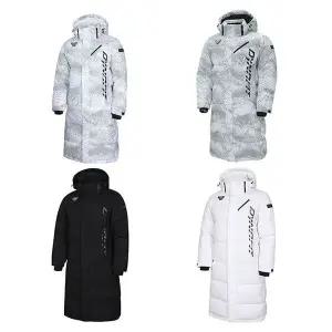 [아웃도어스/다이나핏]다이나핏 공용 슈퍼노바 로고 벤치 롱 다운 자켓 YUW24531