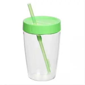 [골드스마일]시스테마 트라이탄 빨대 텀블러 그린 스트로 물컵