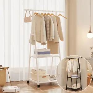 트리그 이동식 스탠드 시스템 옷걸이 행거 선반 헹거