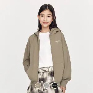 [지오다노주니어] 03025903 언브러시드 테리 후드 집업 가디건