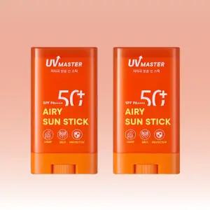 [2개]유브이 마스터 에어리 선 스틱 20g