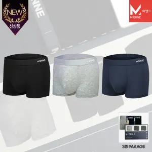 미엔느 프리미엄 남성 소프트스판 드로즈 3종세트/남성 드로즈/팬티/속옷세트