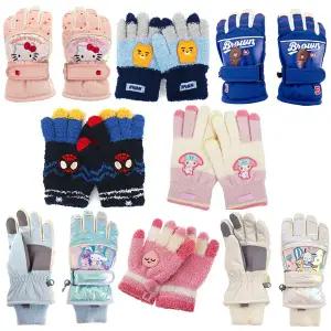 산리오 방한용품 아동장갑 주니어/성인 포켓몬/카카오프렌즈/피카츄/라인프렌즈 장갑