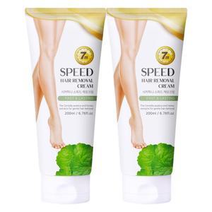 C2Y 시카 허니 대용량 제모크림 스피드 셀프왁싱 200ml 2개