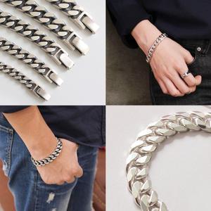 [라라쥬얼리]실버 컷팅 체인 팔찌