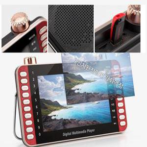 효도라디오 비디오 동영상 MP4 MP3  마이크단자-mB2