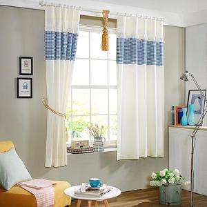 광목체크커튼 2P/ 원룸창/사계절/가리개 /큰방거실/ 맞춤제작/ 커텐