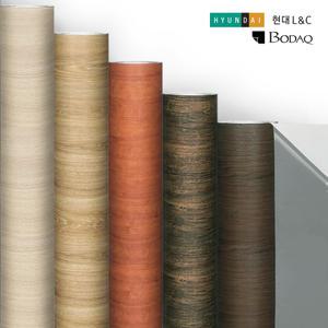 현대엘앤씨 인테리어필름 가구 문 리폼 무늬목 우드시트지
