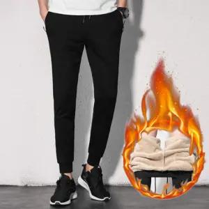 겨울 기모 방한 양털 바지 슬랙스 조거팬츠 빅사이즈