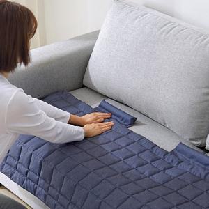 [팜데코] 돈무브 멜란지 쇼파패드 3인용 4인용 쇼파 커버 방석