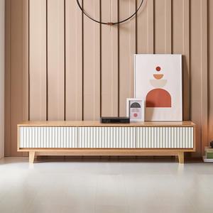 디나 천연 무늬목 1500 TV 거실장 티비 다이 거실 선반 장식장