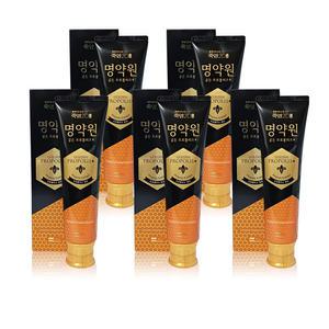 죽염 명약원 골든프로폴리스 치약 플러스 120g 5개