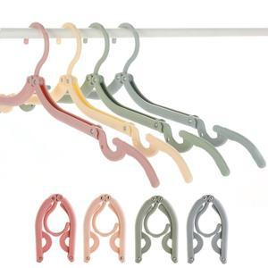 [엘홈]접이식 여행용 옷걸이(5P) /휴대용옷걸이 캠핑용품 미니옷걸이 행거 여행용품 수납용품