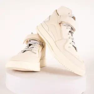 아디다스 오리지널 포럼 프리미어 미드 운동화 그레이/화이트 GY5800