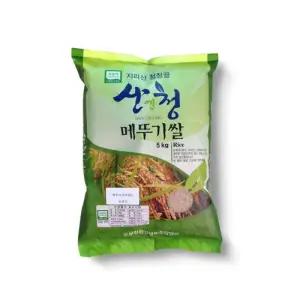 (2025년산) 산엔청 메뚜기쌀 오분도미 5kg _오부친환경영농조합