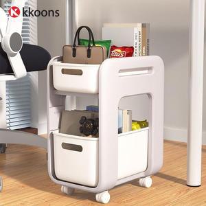 [라일리] Rly 수납 이동식 2단 서랍형 트롤리 바퀴달린 트레이