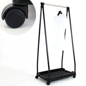 스탠드행거 옷 수납 1단 A형 선반 이동식 옷걸이행거 이동행거 바퀴 소형 행거 원룸 사무실 미니 선반행거