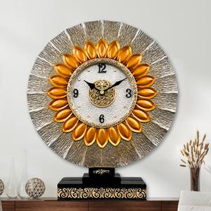 오닉스 해바라기 부엉이 탁상 시계 2종 (대형) 무소음 엔틱 인테리어 집들이선물