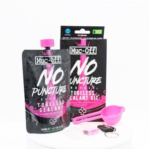 먹오프 튜브리스 실란트 키트 140ml 스쿱/밸브 코어 리무버/UV 라이트 포함