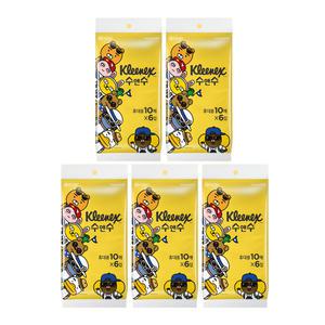 크리넥스 수앤수 카카오 휴대용 물티슈 10매 x 30개