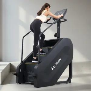 이고진 하이클라임 스텝밀 머신 천국의계단 스텝퍼 클럽용 계단오르기 헬스장 운동기구