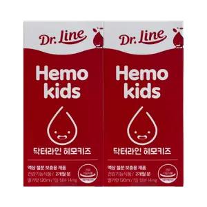 닥터라인 헤모키즈 120ml 2개 / 써클