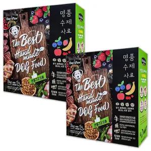 데이스포 명품 수제사료 과일식단 1kg X 2개