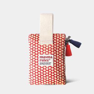 [마스마룰즈]Strap pouch _ 빅데이지 Red