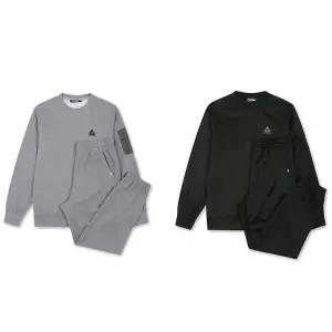 [블랙야크키즈](강남점)25FW신상 세련되고  신축성이 우수하여  활동성이 좋은 맨투맨+조거팬츠[BKO루트...