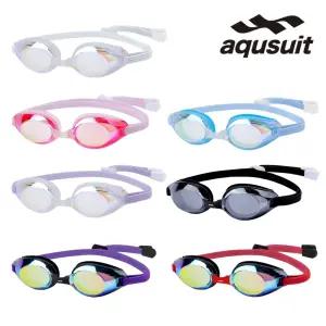 아퀴스트 안티포그 김서림방지 미러코팅 물안경 패브릭 수경 TG-3500MRFB