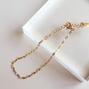 [신세계라이브쇼핑][옷자락] 여자 심플 써지컬스틸 컷팅 반짝 미니멀 데일리 팔찌