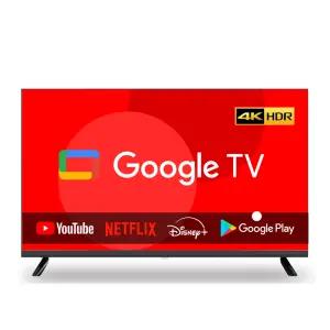 이브이 55인치 139cm UHD 스마트 구글TV 제로베젤 에너지효율 1등급