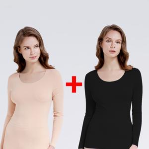 제임스딘 여성 히트텍 브라캡 발열 내복 상의 1P+1P JTJ0512