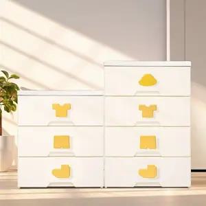 [보노하우스]홈블리 3단 플라스틱 서랍장 아기 유아 옷장 수납 정리함