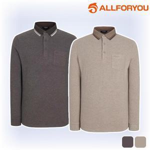 올포유남자 티셔츠 카라 기모티셔츠 가슴포켓 겨울