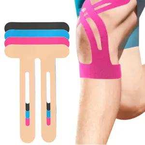 무릎 보호대 스포츠 탄성 테이핑 프리컷 근육 테이프 파텔라 슬개골 보강 패치 러닝 등산 스티커