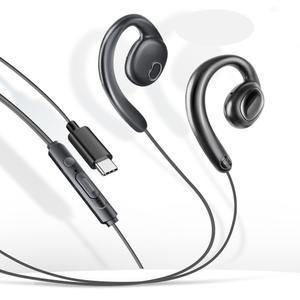 유선이어폰 C타입 핸드폰이어폰 오픈형 귀걸이 러닝 스포츠이어폰