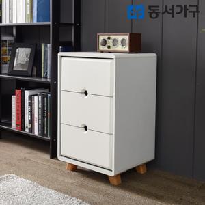 동서가구 팬타 3단 슬림 서랍장 DF645457