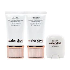 [NS홈쇼핑][홈쇼핑 최신상] 셀라보 워터 다이브 선 크림 60g 2개+선스틱 25g 이찬석..[35051589]